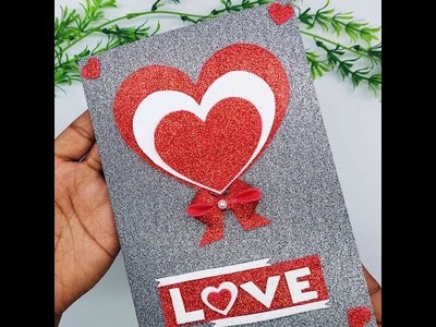 Valentine's Day Gift Ideas With Love Card | Handmade Card #shorts