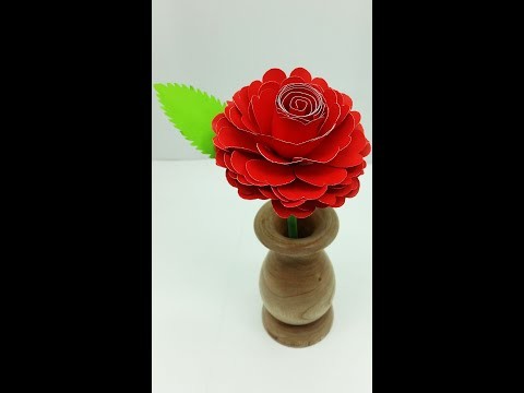 Valentine's Day Gift Ideas With Rose Flower | DIY Crafts #shorts