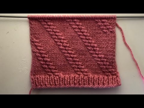 Very Beautiful Knitting Stitch pattern for Sweaters