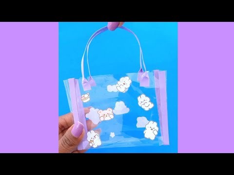 You should try it ???? DIY Transparent gift bag ????️ #shorts