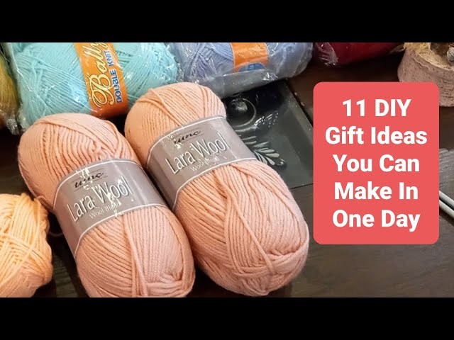 11 Quick Knit Gift Ideas You Can Make In One Day | Valentines Day Gift Ideas | DIY gift ideas