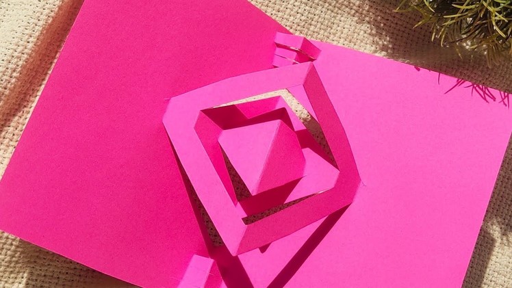 3D design cutting for card #kraftkalaa #craft #diy  #shorts #handmadegift #papercraft #artist #easy