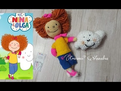 Amigurumi doll bambola Nina cartoon Olga e Nina crochet