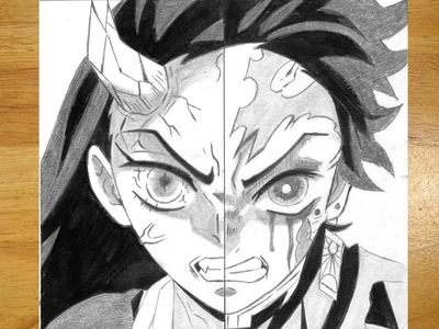 Anime Drawing | How to Draw Tanjiro and Nezuko (Rage) | Demon Slayer