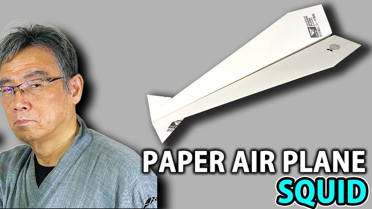 [ASMR] PaperAirplane "SQUID" | Takuo Toda #Shorts