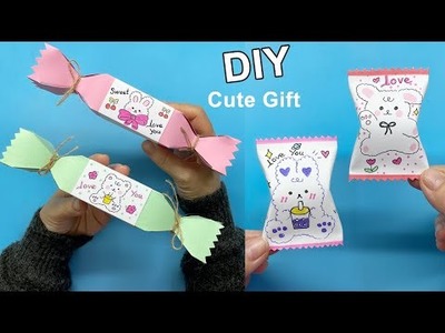 Cách làm Quà Tặng cute hình viên kẹo | DIY Cute Gift Idea | Liam Channel