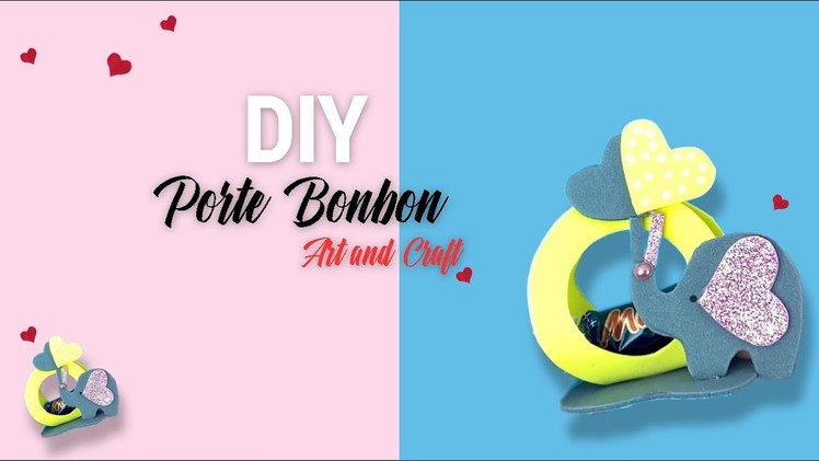 Diy Idées De Bricolage Facile Et Rapide - Porte Bonbon - Tutorial Art And Craft #shorts