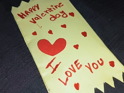 DIY. valentine day gift idea❤️cute and very easy paper craft#cutecraft #vairal #valentinesday #diy