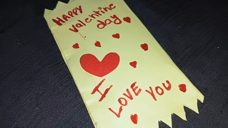 DIY. valentine day gift idea❤️cute and very easy paper craft#cutecraft #vairal #valentinesday #diy