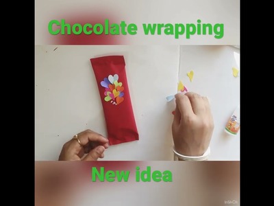 Easy chocolate wrapping | gift idea | DIY craft | paper craft |