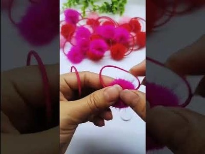 Easy Craft Ideas | Waste Material | Ribbon decoration ideas | Diy Bow Hair Tie  | Paper Crafts #3082