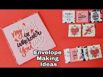 Envelope Making With Paper | Envelope Card | Envelope Making Ideas | DIY Easy Paper Envelope