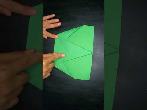 How to make an EASY paper plane