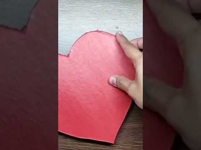 How to make heart shape scrapbook at home |valentines day gift for special one|Heart shape scrapbook