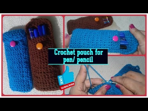 How to make Pouch for Pencil ✏️✏️. Pen ????️????️holder