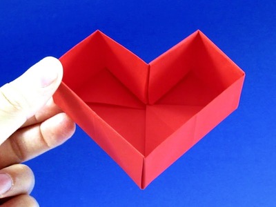 Как сделать коробочку в виде сердца ❤ Коробочка сердце