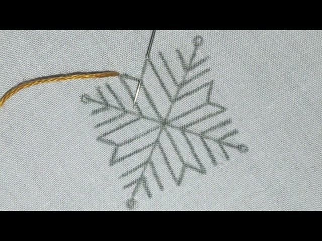 Latest hand embroidery flower design 2022 | hand embroidery for beginners|All over embroidery design
