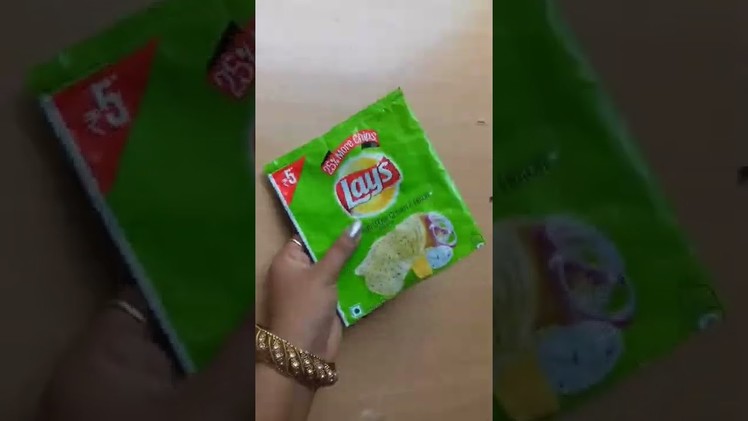 Lays Packet and Sand Craft #shorts #youtubeshorts #viralvideo #craftgallery