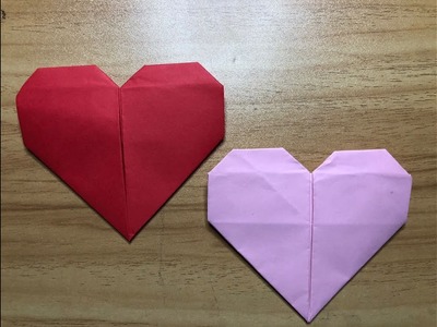 Origami Hati - Cara Membuat Origami Hati Dengan Mudah