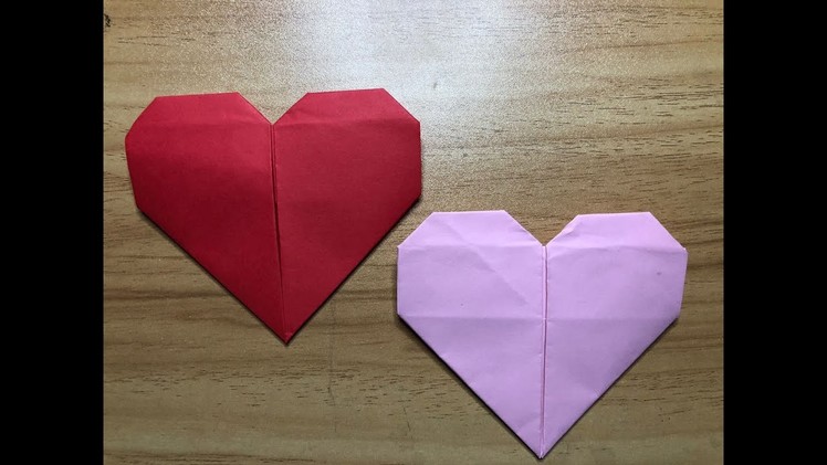 Origami Hati - Cara Membuat Origami Hati Dengan Mudah