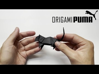 Origami Puma - Black Panther DIY - Easy Instruction
