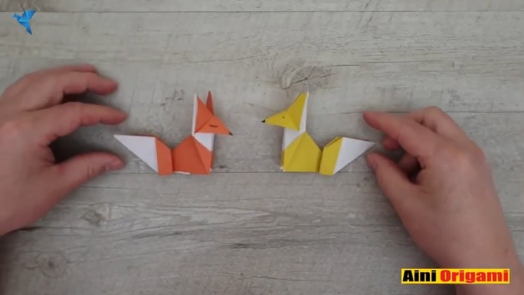Origami Renard Facile | Comment faire un renard en origami facile