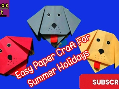 Paper Dog || PaperCraft Dog || Easy Paper Craft  #diy #papercraft  #dog