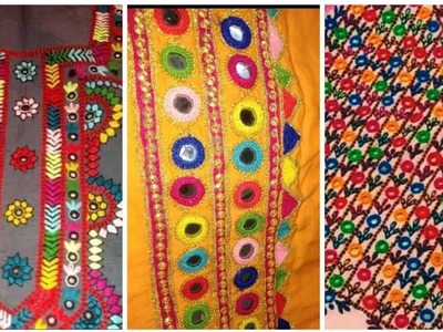 Sindhi birth, Sindhi hand embroidery with mirror work & kutch work