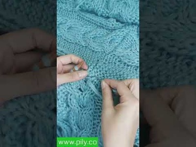 Sweater tutorial - crochet striped sweater tutorials | crochet cropped sweater | pily diy #Shorts