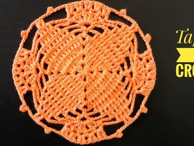 Tapete redondo tejido a croché(Tutorial)Tejido a crochet- Crochet Knitting-cómo tejer tapete redondo