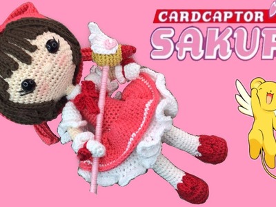 TUTORIAL | Sakura Card Captor Amigurumi | Parte 4(SUBS????????????????) #sakura #crochet #amigurumi