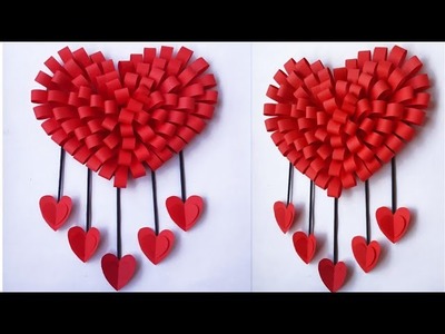 Unique Valentine's Day Heart Wall Hanging | Wall Hanging | Home Decoration Ideas #uniquewallhanging