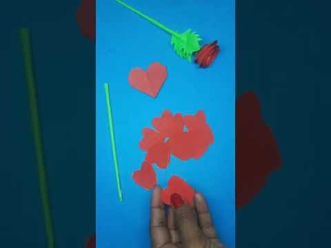 Valentine Day Special Craft.Easy Craft. DIY Crafts. Origami Paper 709 #short
