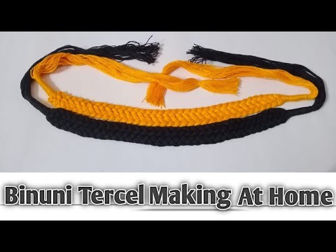 Binuni Tercel Making At Home || How To Make Necklace Beni Tercel Making || Diy Easily Binuni Tercel