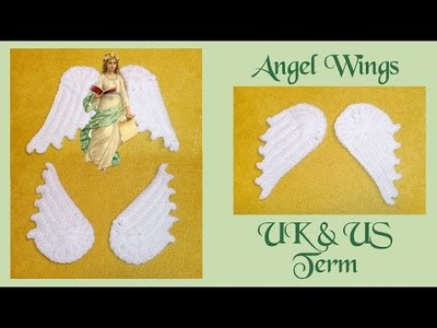 Crochet Wings ???? How to do Angel Wings Free Pattern For Beginners