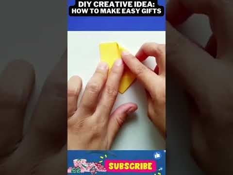 DIY creative idea: How To Make Easy Gifts #shorts #diy #gifts