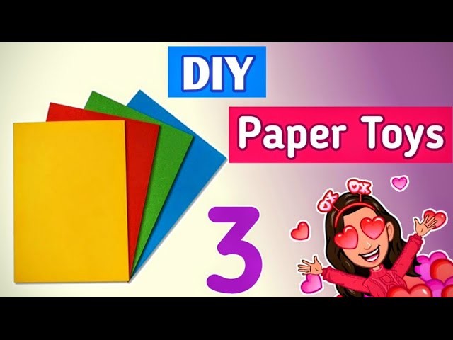 DIY Fidget Toys with Paper | Paper Crafts #papercraft
