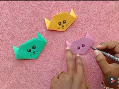 Diy Origami Collections #Mini Origami ant ???? Dog ???? cat ???? etc