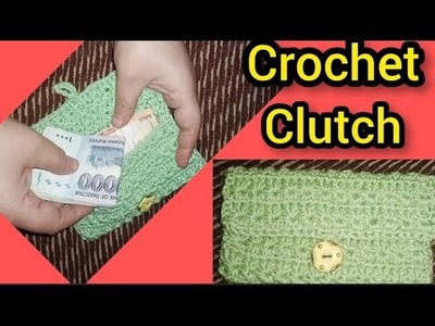 How to make crochet clouch