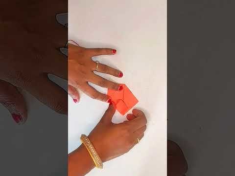 How to make paper heart ???? #heart #paperheart #tubercraft #howtomake  #papercraft #hearts #tubertip