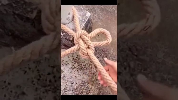 How to Tie Knot DIY at Home - Rope Trick You Should Know, #Tutorial #Rope #Knot #Shorts