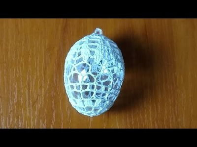 Jajko szydełkowe, wielkanocne wzór 2