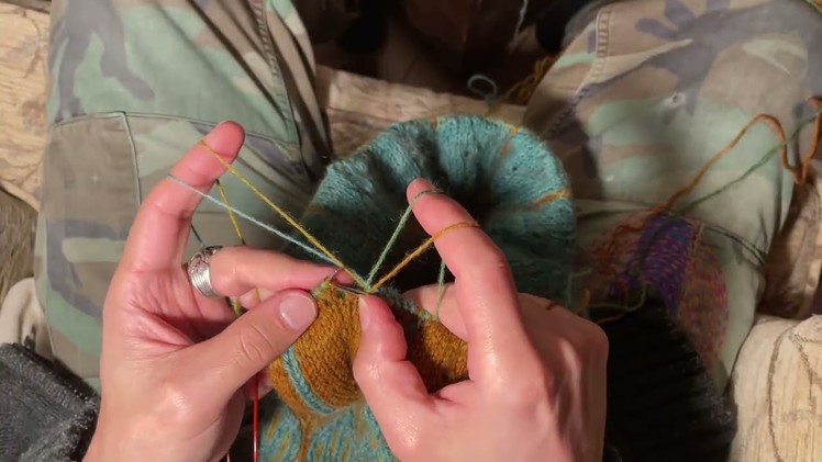 Knit With Me: 01 — A Slow Video from Sockmatician