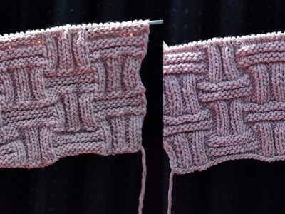 Knitting beautiful design, reversible, both side knitting design, cab, muffler, gents sweater etc