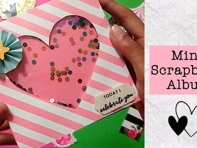 Mini Scrapbook Album | Love Scrapbook Album | Fatimaz Creation