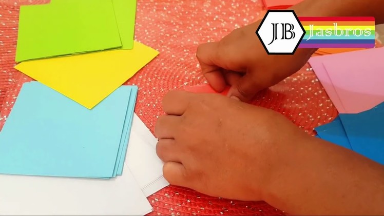 Origami l Japanese Paper Art l Ladybug l Origami A Ladybug l Paper Crafts l DIY Crafts for kids