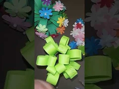 Paper Craft | Decorations ideas | Paper small plant beautiful