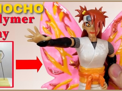 Sculpting Boruto CHOCHO AKIMICHI Butterfly Mode in Polymer Clay | Anime Clay Art