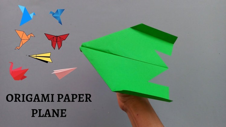 Sky king paper airplane | Skyking paper airplane test flight | Skyking paper airplane world record