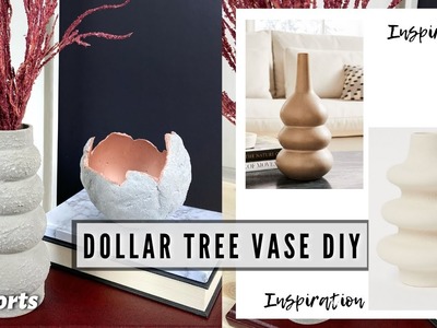 Super Easy Faux Stone Vase DIY #Shorts